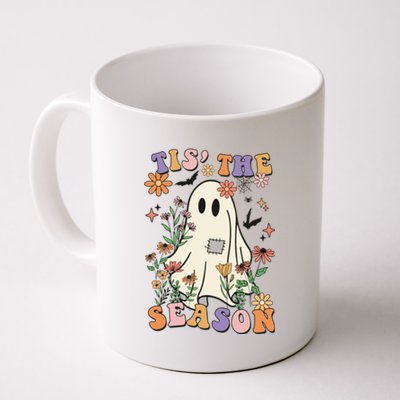 Tis' The Season Retro Halloween Party Funny Ghost Pumpkin Great Gift Coffee Mug