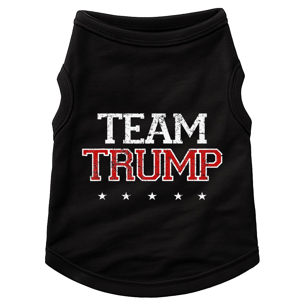 Team Trump Shirts Maga Trump Support Republican Doggie Tank