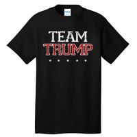 Team Trump Shirts Maga Trump Support Republican Tall T-Shirt