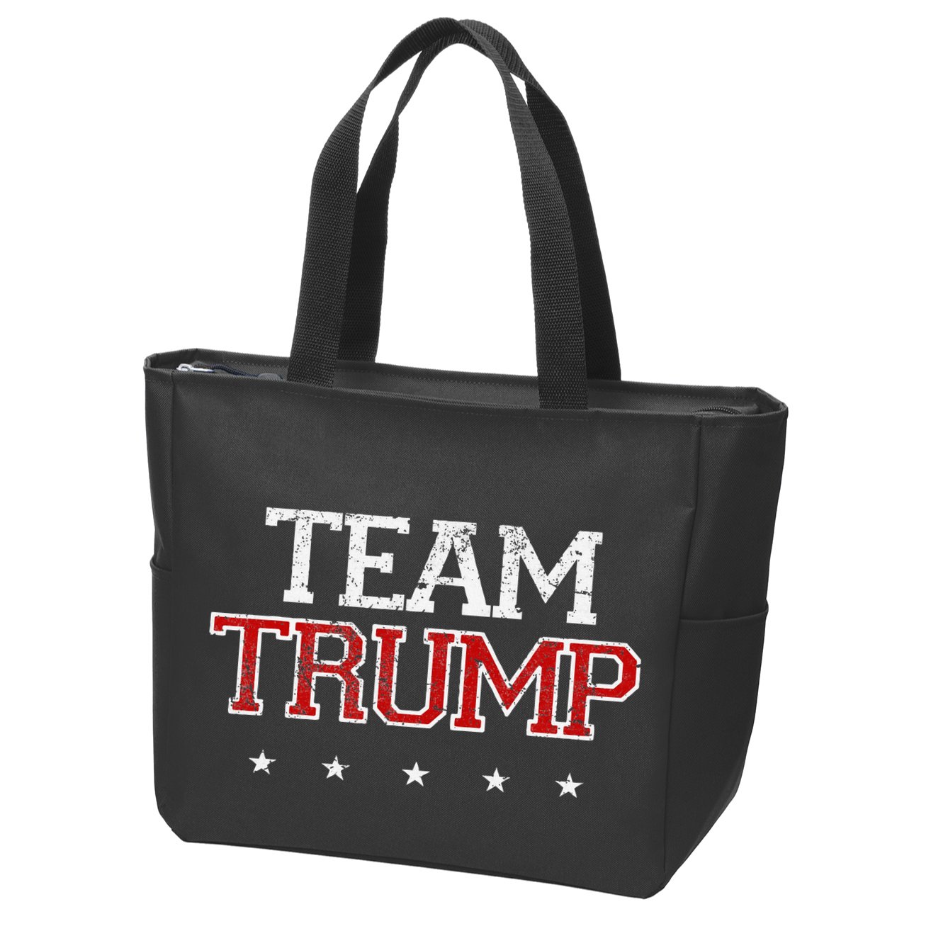 Team Trump Shirts Maga Trump Support Republican Zip Tote Bag