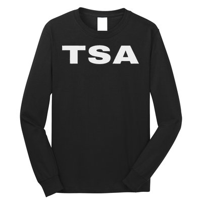 Tsa Transportation Security Administration Officer On Duty Long Sleeve Shirt