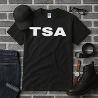 Tsa Transportation Security Administration Officer On Duty Tall T-Shirt