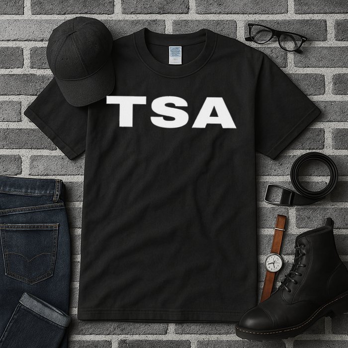 Tsa Transportation Security Administration Officer On Duty Tall T-Shirt