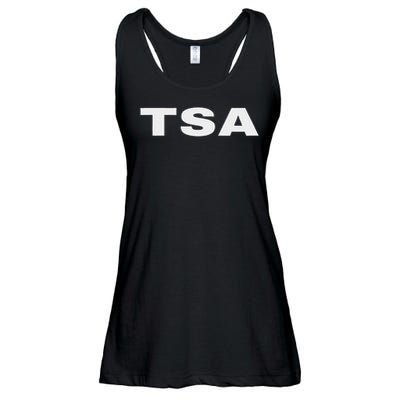 Tsa Transportation Security Administration Officer On Duty Ladies Essential Flowy Tank