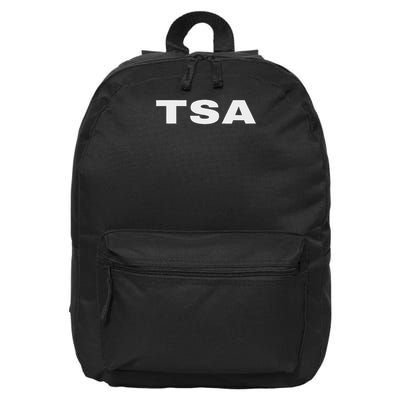 Tsa Transportation Security Administration Officer On Duty 16 in Basic Backpack