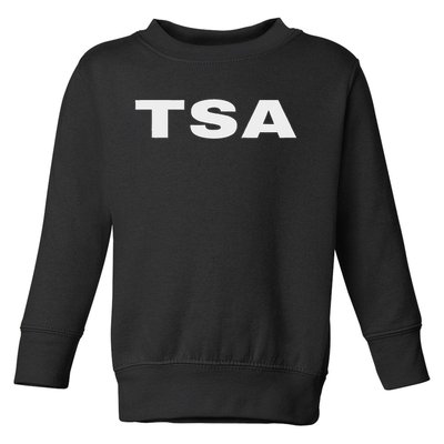 Tsa Transportation Security Administration Officer On Duty Toddler Sweatshirt