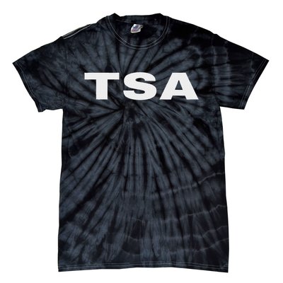 Tsa Transportation Security Administration Officer On Duty Tie-Dye T-Shirt