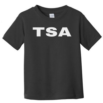 Tsa Transportation Security Administration Officer On Duty Toddler T-Shirt