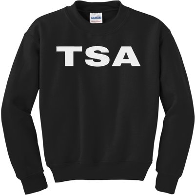Tsa Transportation Security Administration Officer On Duty Kids Sweatshirt