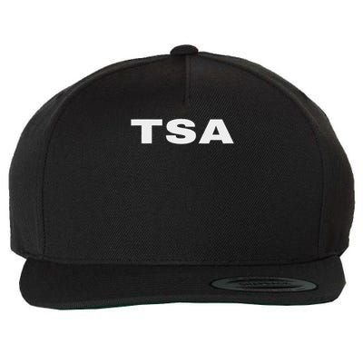 Tsa Transportation Security Administration Officer On Duty Wool Snapback Cap
