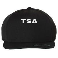 Tsa Transportation Security Administration Officer On Duty Wool Snapback Cap