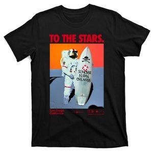 To The Stars Astro Surf Ignore Alien Orders T-Shirt