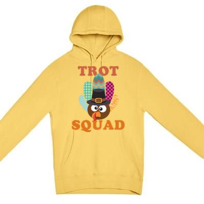 Turkey Trot Squad Gift Premium Pullover Hoodie