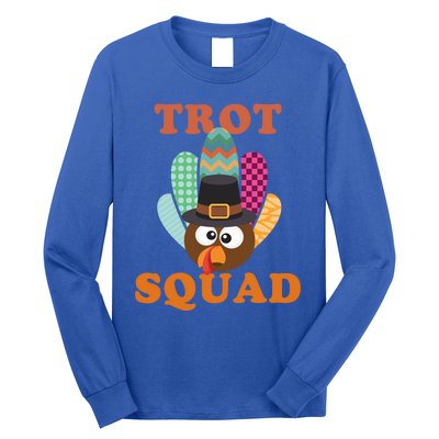 Turkey Trot Squad Gift Long Sleeve Shirt