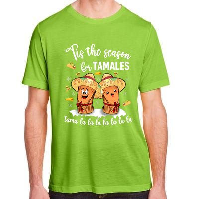 Tis The Season For Tamales Mexican Christmas Adult ChromaSoft Performance T-Shirt