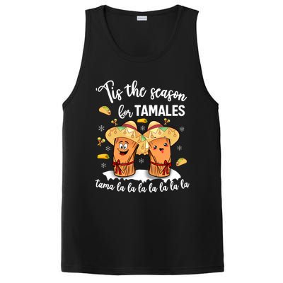 Tis The Season For Tamales Mexican Christmas PosiCharge Competitor Tank