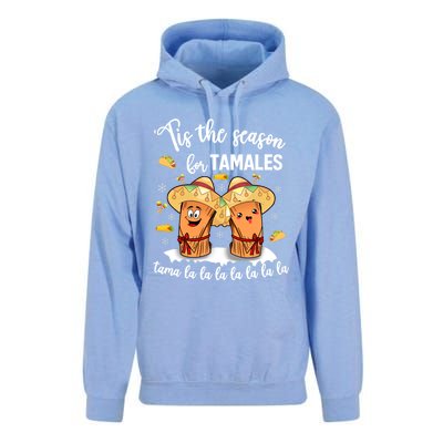 Tis The Season For Tamales Mexican Christmas Unisex Surf Hoodie