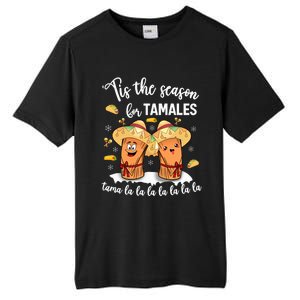 Tis The Season For Tamales Mexican Christmas Tall Fusion ChromaSoft Performance T-Shirt