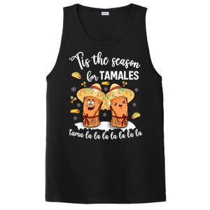 Tis The Season For Tamales Mexican Christmas PosiCharge Competitor Tank