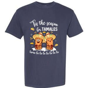 Tis The Season For Tamales Mexican Christmas Garment-Dyed Heavyweight T-Shirt