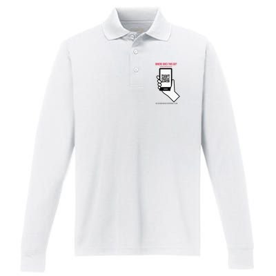 Tech Team Supporter Performance Long Sleeve Polo