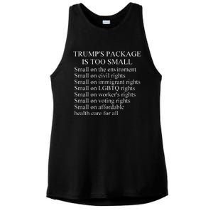 Trump Too Small Ladies PosiCharge Tri-Blend Wicking Tank