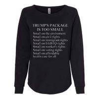 Trump Too Small Womens California Wash Sweatshirt