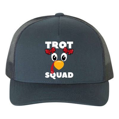 Turkey Trot Squad Thanksgiving Holiday Feast Harvest Gift Yupoong Adult 5-Panel Trucker Hat