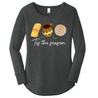 Tis The Season For Tamales Christmas Funny Mexican Women's Perfect Tri Tunic Long Sleeve Shirt