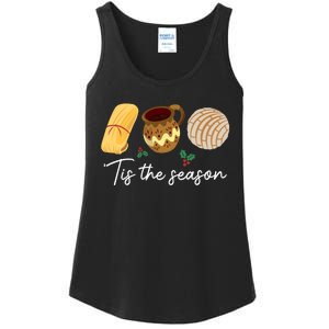 Tis The Season For Tamales Christmas Funny Mexican Ladies Essential Tank