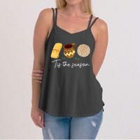 Tis The Season For Tamales Christmas Funny Mexican Women's Strappy Tank