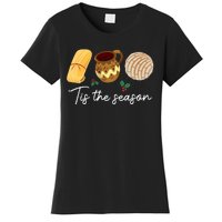 Tis The Season For Tamales Christmas Funny Mexican Women's T-Shirt