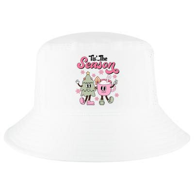 Tis The Season Christmas Jolly Cute Cozy Cool Comfort Performance Bucket Hat