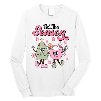 Tis The Season Christmas Jolly Cute Cozy Long Sleeve Shirt