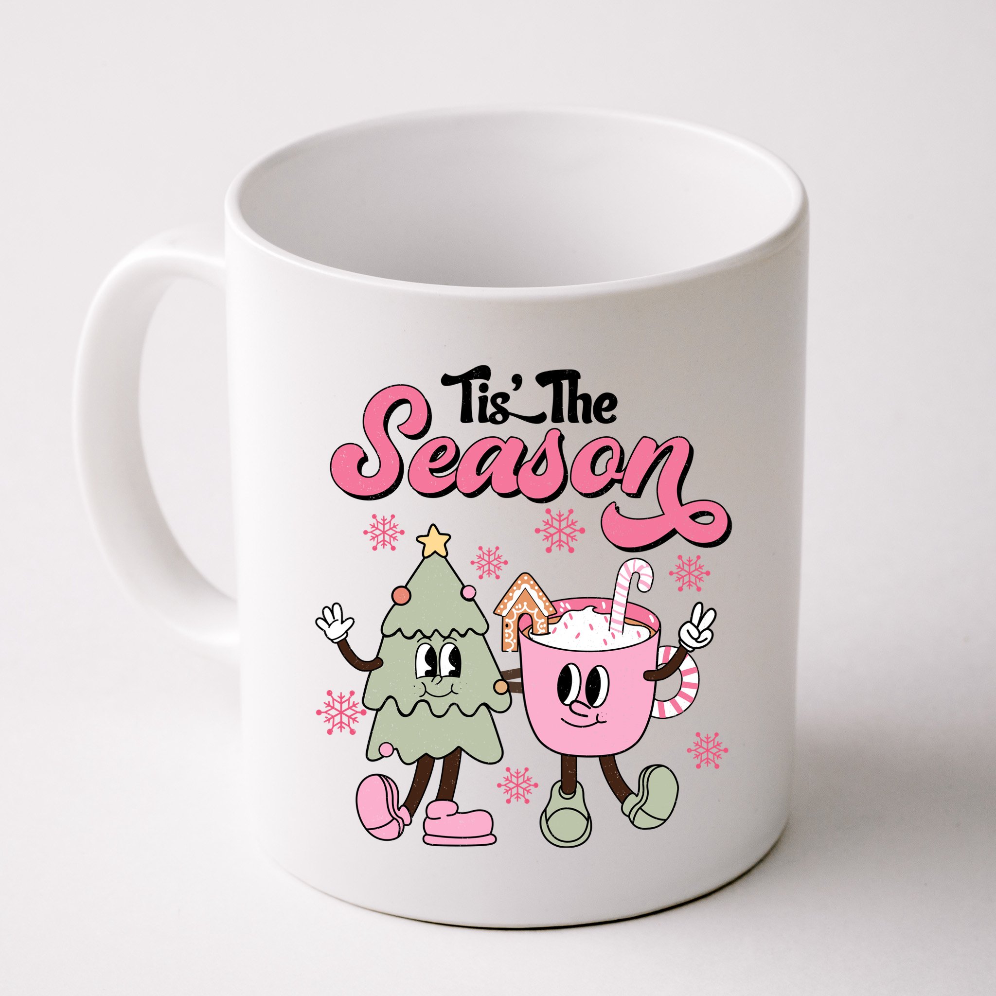 Tis The Season Christmas Jolly Cute Cozy Mug