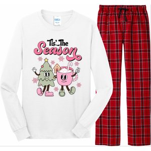 Tis The Season Christmas Jolly Cute Cozy Long Sleeve Pajama Set