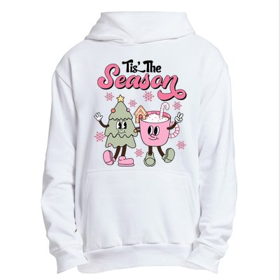 Tis The Season Christmas Jolly Cute Cozy Urban Pullover Hoodie