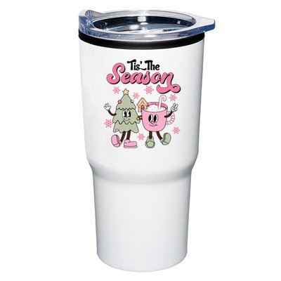 Tis The Season Christmas Jolly Cute Cozy Tumbler