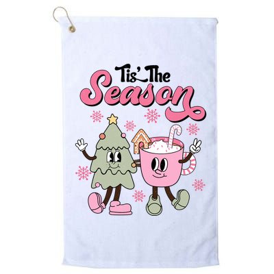 Tis The Season Christmas Jolly Cute Cozy Golf Towel