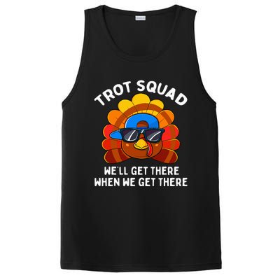 Turkey Trot Squad Funny Thanksgiving Running Costume PosiCharge Competitor Tank