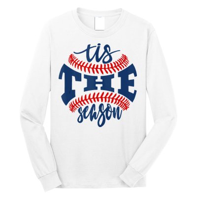 Tis The Season Baseball Softball Lovers Long Sleeve Shirt