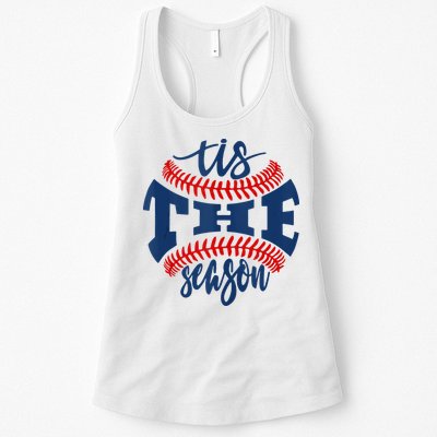 Tis The Season Baseball Softball Lovers Womens Tank Top