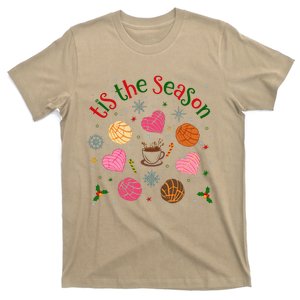 Tis The Season Pan Dulce Sweet Bread Funny Mexican Christmas T-Shirt