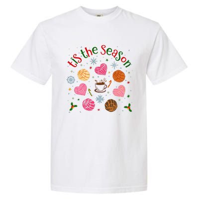 Tis The Season Pan Dulce Sweet Bread Funny Mexican Christmas Garment-Dyed Heavyweight T-Shirt