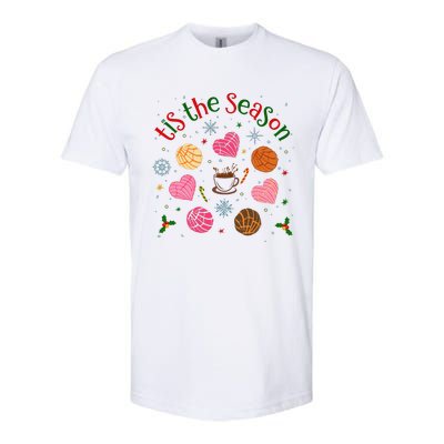 Tis The Season Pan Dulce Sweet Bread Funny Mexican Christmas Softstyle CVC T-Shirt