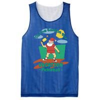 Tis The Season For Vacation Pickleball Fun Santa Claus Meme Great Gift Mesh Reversible Basketball Jersey Tank