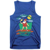 Tis The Season For Vacation Pickleball Fun Santa Claus Meme Great Gift Tank Top