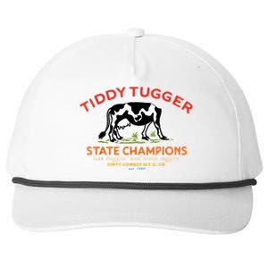 Tugger Tiddy State Champions Snapback Five-Panel Rope Hat