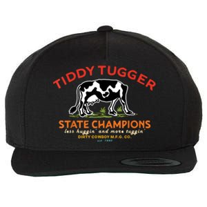 Tugger Tiddy State Champions Wool Snapback Cap