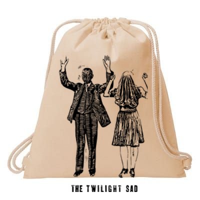 The Twilight Sad Nobody Wants To Be Here And Nobody Wants To Leave Drawstring Bag